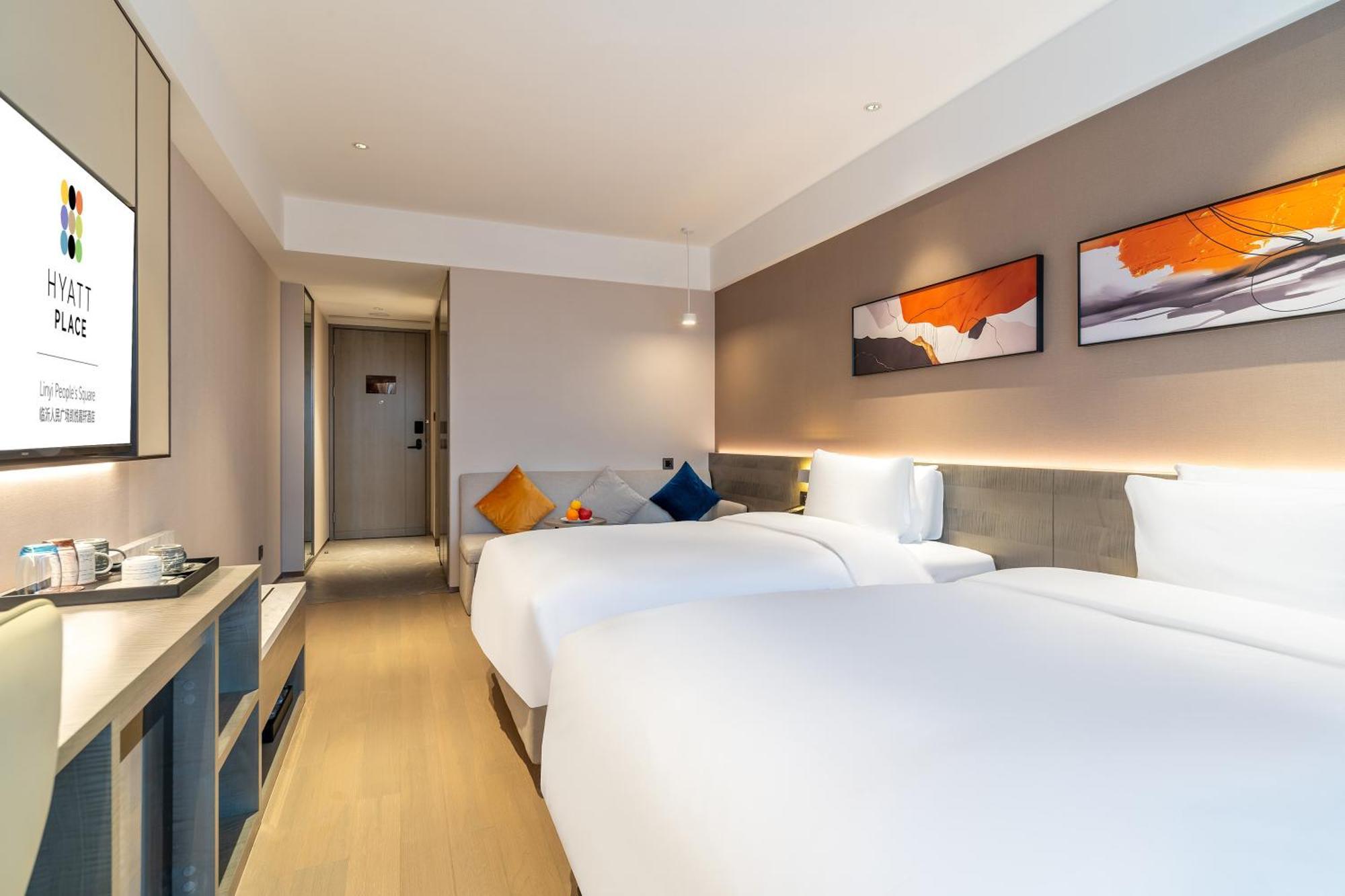 Hyatt Place Linyi People Square Εξωτερικό φωτογραφία